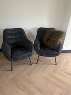 Mooie zwarte stoelen. Troubadour, Huis en Inrichting, Ophalen, Zo goed als nieuw, Zwart, Twee