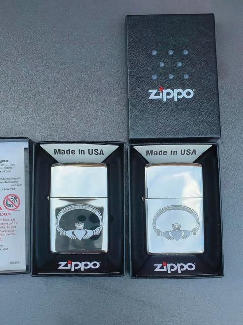 Zippo Friendship Loyalty Love Claddagh Ring, Verzamelen, Rookartikelen, Aanstekers en Luciferdoosjes, Nieuw, Aansteker, Ophalen