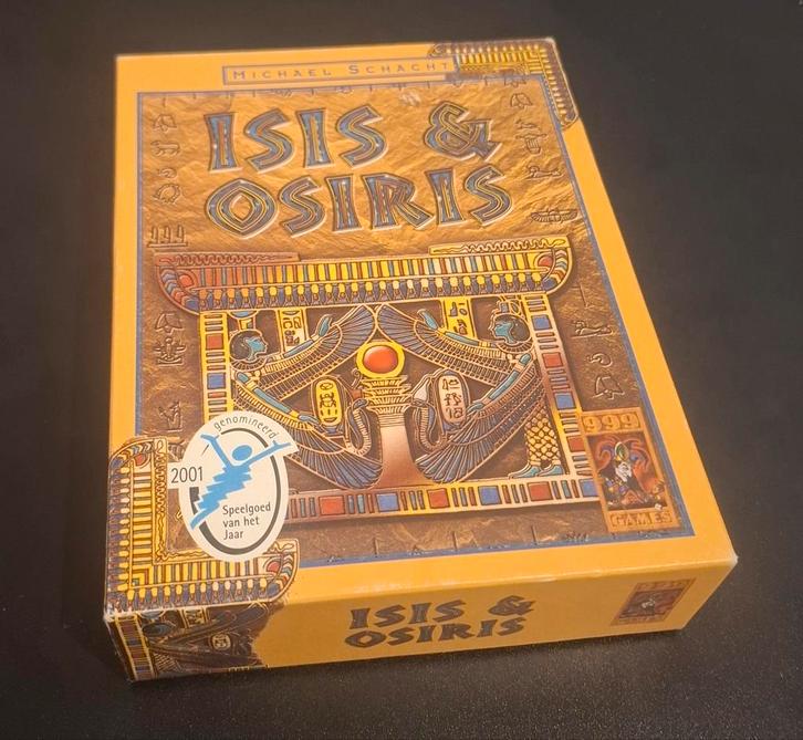 Isis & Osiris, Hobby en Vrije tijd, Gezelschapsspellen | Bordspellen, Zo goed als nieuw, Een of twee spelers, Drie of vier spelers