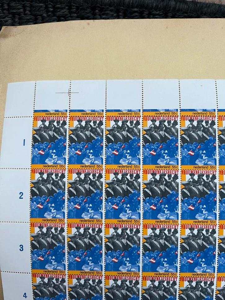 NVPH 1183 - Vrouwenkiesrecht - Compleet vel, Postzegels en Munten, Postzegels | Nederland, Postfris, Na 1940, Ophalen of Verzenden