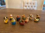 10 x Vintage stenen figuur puntenslijpers, Ophalen of Verzenden