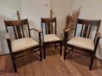 Set van 3 vintage stoelen – Amsterdamse School, Antiek en Kunst, Antiek | Meubels | Stoelen en Banken, Ophalen