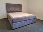 Mooie boxspring bed 160x200 met matras. Leveren mogelijk, Tweepersoons, Ophalen of Verzenden, Zo goed als nieuw, X