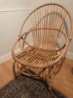 Mooie vintage rotan stoel, Huis en Inrichting, Fauteuils, Ophalen, Gebruikt, Riet of Rotan, Retro Vintage
