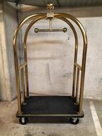 hotel bagage trolley goud, 45 tot 55 cm, Metaal, Zo goed als nieuw, Ophalen