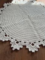 Handgemaakt vloerkleed, 50 tot 100 cm, Gehaakt, Rond, Zo goed als nieuw
