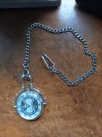 Zak horloge opwind baar met ketting, Ophalen of Verzenden