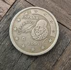 Zeldzame 50 eurocent muntjes Spanje uit 2000 en 2001, Ophalen of Verzenden, Spanje, 50 cent, Losse munt