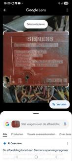 GEZOCHT Siemens spanningsregelaar, Ophalen of Verzenden