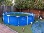 GRATIS OPHALEN Intex zwembad 457x122 incl, 2 pompen, Rond, 300 cm of meer, Zo goed als nieuw, Ophalen