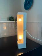 2 vintage bed-wandlampjes, Ophalen of Verzenden, Gebruikt, Glas