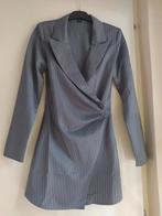 Blazer Dress Krijtstreep - Maat XS, Ophalen of Verzenden, Zo goed als nieuw, Maat 34 (XS) of kleiner, Grijs