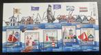 Mooi Nederland Vissersplaatsen - Verzamelvel 2016, Postzegels en Munten, Postzegels | Nederland, Verzenden, Na 1940, Postfris