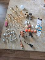 Grote partij lampen en fittingen, Gebruikt, Glas, Minder dan 50 cm, Diverse