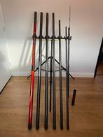 Shimano Fireblood 1300 AX hengeldelen + topsets + cupset, Watersport en Boten, Hengelsport | Witvissen, Ophalen of Verzenden, Gebruikt