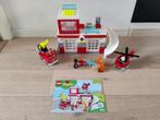 Lego Duplo Brandweerkazerne incl helicopter. Set 10970, Ophalen, Zo goed als nieuw, Complete set, Duplo