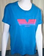 Blauw Armani Jeans T-shirt, mt 44, ZGAN, Armani Jeans, Blauw, Maat 42/44 (L), Ophalen of Verzenden