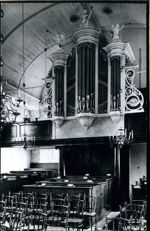 Orgel Ned. Hervormde kerk te Leimuiden - nr. Leimuiden2, Verzamelen, Ansichtkaarten | Nederland, Ongelopen, Zuid-Holland, 1960 tot 1980