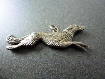  Kettinghanger van Hazewindhond, zilver kleur beschikbaar voor biedingen
