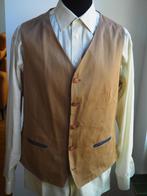 donker beige Gilet van Stones maat 54 leuk gilet met kleurij, Kleding | Heren, Maat 52/54 (L), Stones, Beige, Ophalen of Verzenden