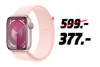 APPLE Watch Series 9 Cellular 45 mm Roze, Apple Watch ⌚️, IOS, Nieuw, Ophalen of Verzenden
