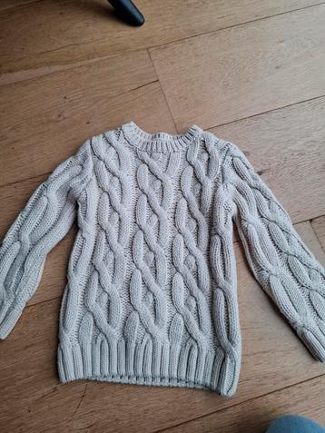 Next Kabeltrui Beige Maat 116 beschikbaar voor biedingen