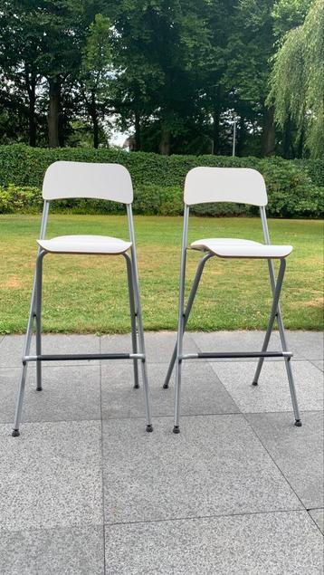 Ikea franklin barkruk 2x inklapbaar beschikbaar voor biedingen