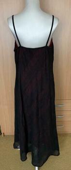 Lange jurk maat 50 [v], Kleding | Dames, Grote Maten, Ophalen of Verzenden, Zo goed als nieuw, Zwart, Jurk