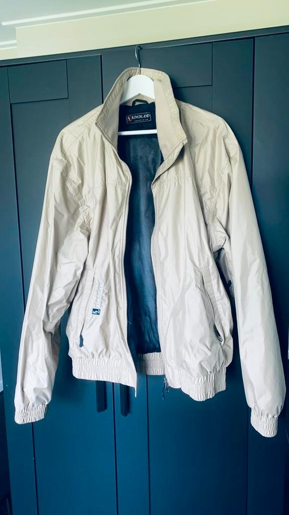 Kingsland regen- en winddichte jas XL beige, Dieren en Toebehoren, Paarden en Pony's | Overige Paardenspullen, Zo goed als nieuw