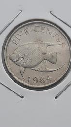 Prachtige Schaarse 5 cent 1984 Bermuda., Postzegels en Munten, Munten | Amerika, Ophalen of Verzenden, Midden-Amerika, Losse munt
