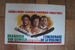 filmaffiche Claudia Cardinale Blood Brothers filmposter, Rechthoekig Liggend, Ophalen of Verzenden, Zo goed als nieuw, A1 t/m A3