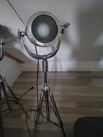 Vloerlampen driepoot retro stijl, Ophalen, Gebruikt, Glas, 150 tot 200 cm