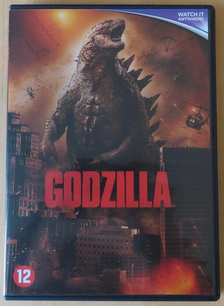 DVD Godzilla (2014), Cd's en Dvd's, Dvd's | Actie, Zo goed als nieuw, Actie, Vanaf 12 jaar, Ophalen
