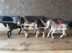 SCHLEICH PAARDJES/SPULLEN MOET WEG, Paard, Gebruikt, Ophalen of Verzenden, Beeldje of Figuurtje