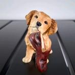 Golden retriever and slipper beeldje, Ophalen of Verzenden, Zo goed als nieuw