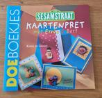 Doeboekje Sesamstraat Kaartenpret met Ernie & Bert zgan, Ophalen of Verzenden, Zo goed als nieuw, Overige thema's, Overige typen