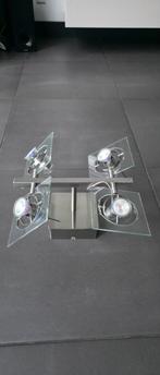 Plafondlamp, Huis en Inrichting, Lampen | Spots, Gebruikt, Metaal of Aluminium, Ophalen of Verzenden, Led