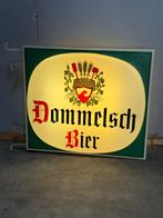 Dommelsch Bier Lichtbak - Mancave Decoratie, Ophalen of Verzenden, Gebruikt, Lichtbak of (neon) lamp