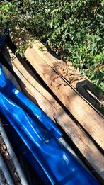 Oude balken spanten van oude boerderij, Doe-het-zelf en Verbouw, Hout en Planken, Ophalen, Gebruikt, Balk, 50 mm of meer