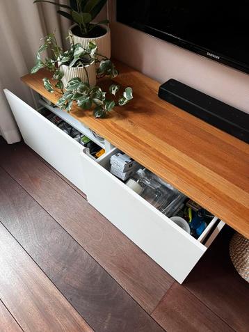 TV Meubel: IKEA Besta + Eiken Blad - Rotterdam - afbeelding 4