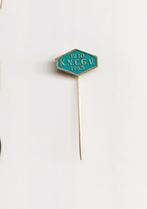 volmetaal gymnastiek speld KNCGV, Verzamelen, Speldjes, Pins en Buttons, Ophalen of Verzenden, Gebruikt, Overige onderwerpen, Speldje of Pin