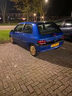 NETTE UNIEKE Renault Clio 1996 WILLIAMS LOOK👌, Voorwielaandrijving, 4 cilinders, Blauw, Origineel Nederlands