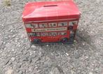 Vintage blik Churchill’s Confectionary bus spaarpot, Verzamelen, Spaarpotten, Ophalen of Verzenden, Gebruikt, Metaal of Blik