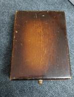 Vintage Houten Naaidoos met Garenklosjes, Ophalen of Verzenden