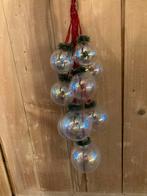 Vintage Glazen Kerstballen Set, Gebruikt, C, C, Ophalen of Verzenden