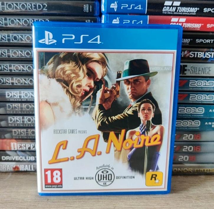 LA noire playstation 4, Spelcomputers en Games, Games | Sony PlayStation 4, Zo goed als nieuw, Avontuur en Actie, 1 speler, Vanaf 18 jaar