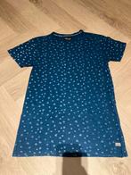 Cars jeans t-shirt mt 176 blauw wit, Ophalen of Verzenden, Zo goed als nieuw, Cars jeans, Shirt of Longsleeve