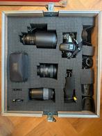 Nikon D7000 flight case met Lenzen en Accessoires MAG LOS, Spiegelreflex, Ophalen of Verzenden, Zo goed als nieuw, 8 keer of meer