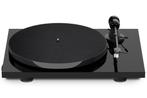 Pro-Ject E1 Phono OM5e Platenspeler - Zwart + Garantie, Audio, Tv en Foto, Platenspelers, Overige merken, Ophalen of Verzenden