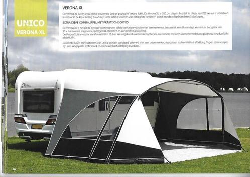 voortent  en luifel Unico 8681, Caravans en Kamperen, Voortenten en Luifels, Zo goed als nieuw, Ophalen
